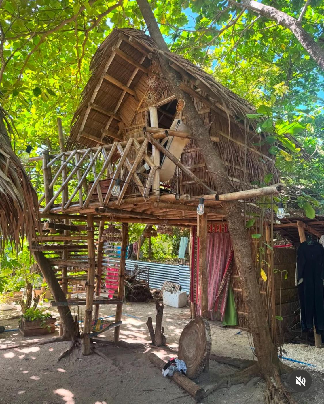 Tribal Huts Community Hostel Daanbantayan Екстериор снимка